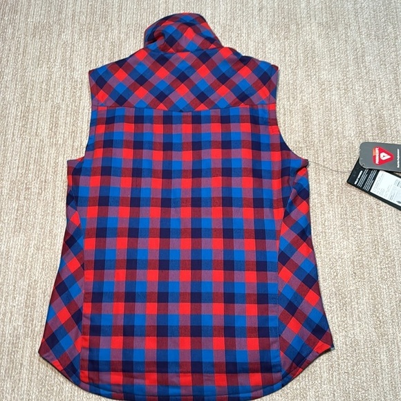 Helly Hansen Women's Size S Purple/Red/Blue Jotun Insulated Reversible Vest - Picture 13 of 13